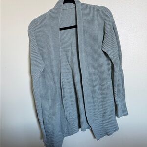 lululemon athletica Women's Heather Gray Cardigan